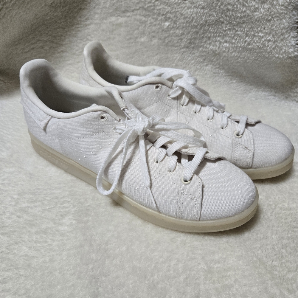 Adidas Disney X Stan Smith "The Little Mermaid - King Triton" White Sneakers